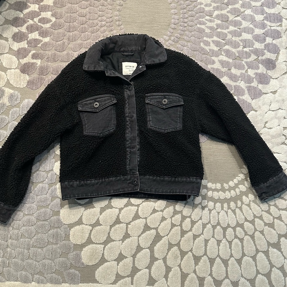 Cotton on black jacket